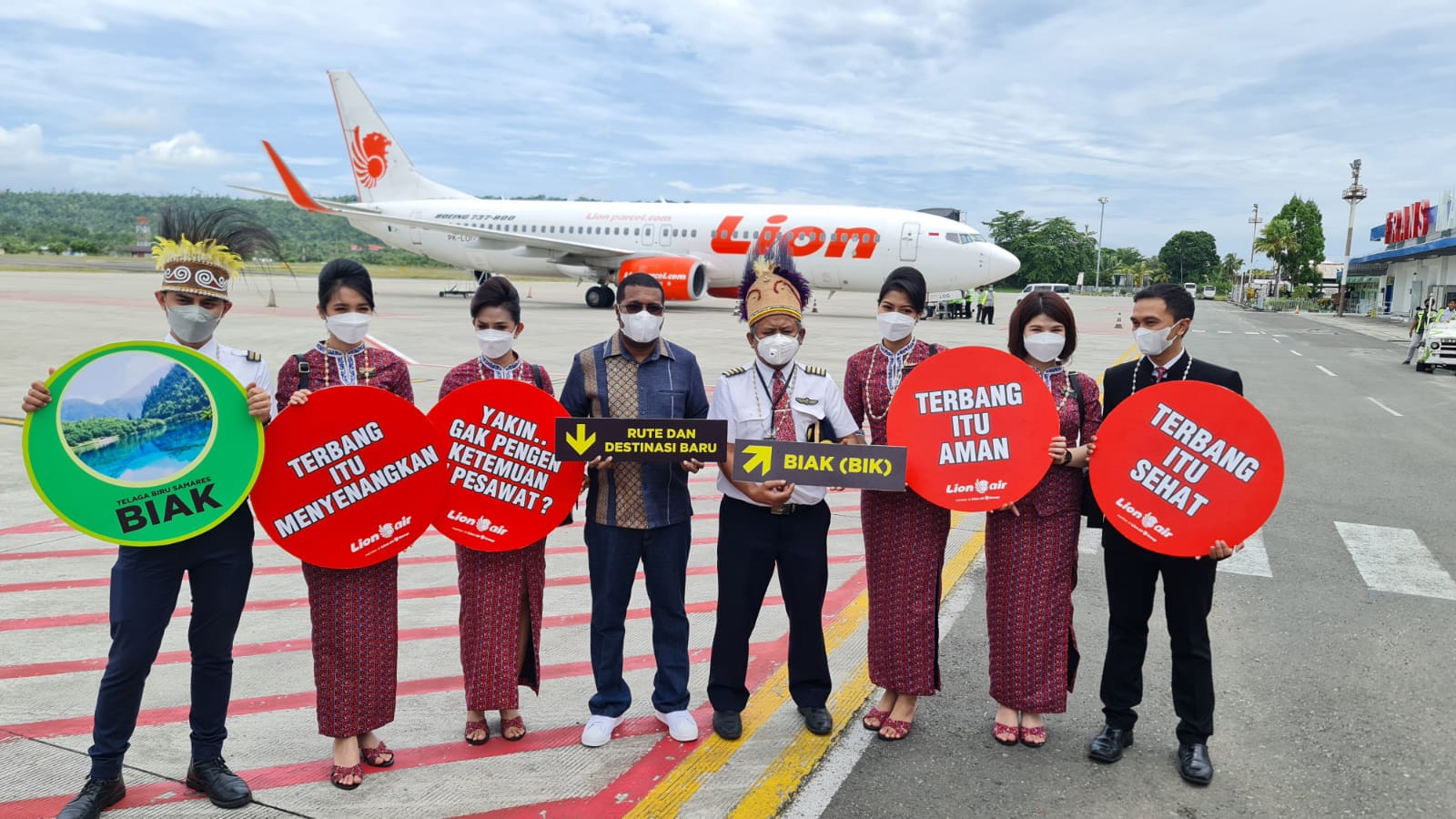 Lion Air Membuka Rute dan Destinasi Baru: BIAK Terbang Langsung dari MAKASSAR dan JAYAPURA
