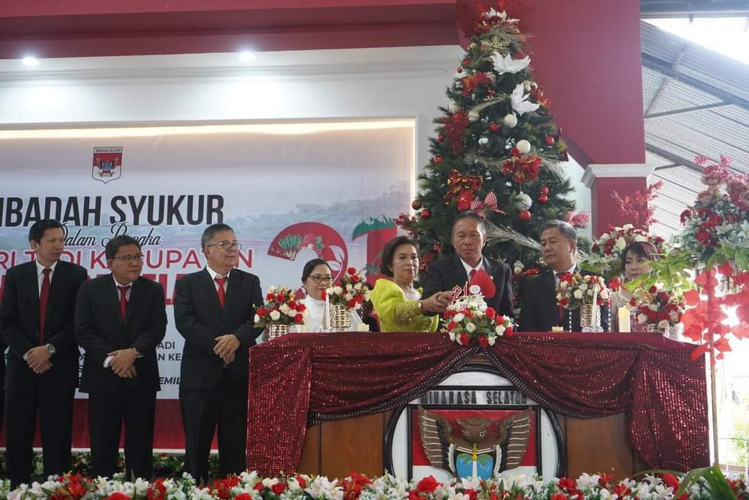 Pemkab Minsel Gelar Ibadah Syukur HUT Minsel ke-21 Tahun
