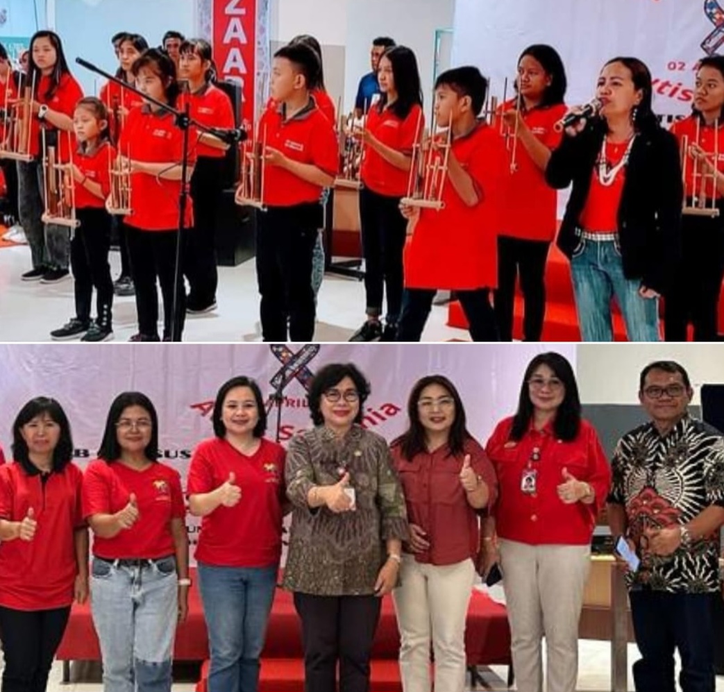 Sambut Hari Peduli Autis Sedunia, Ratusan Anak SLB Gelar Aktifitas Bersama
