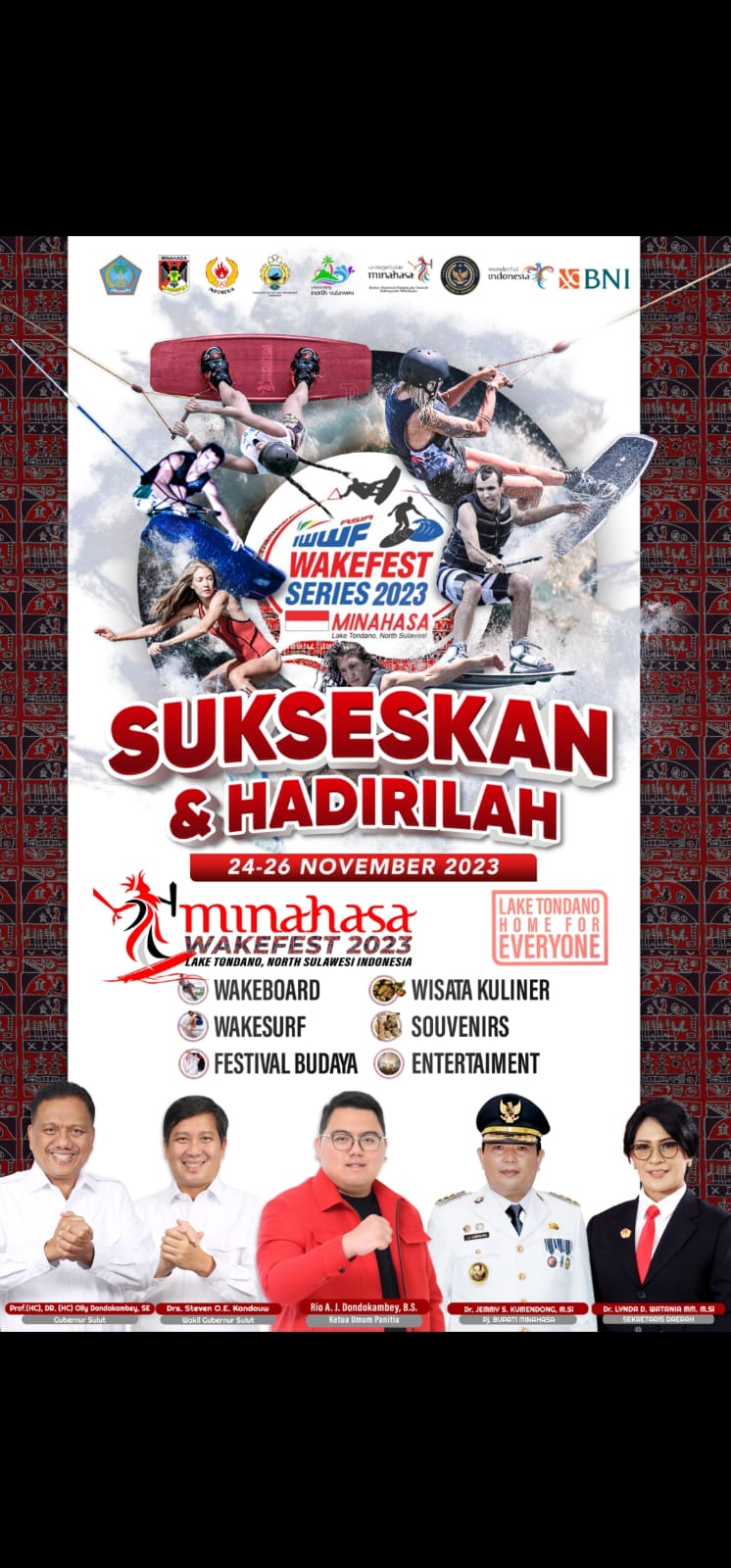 Pemkab Minahasa Mantapkan Kesiapan Event Wakefest 2023