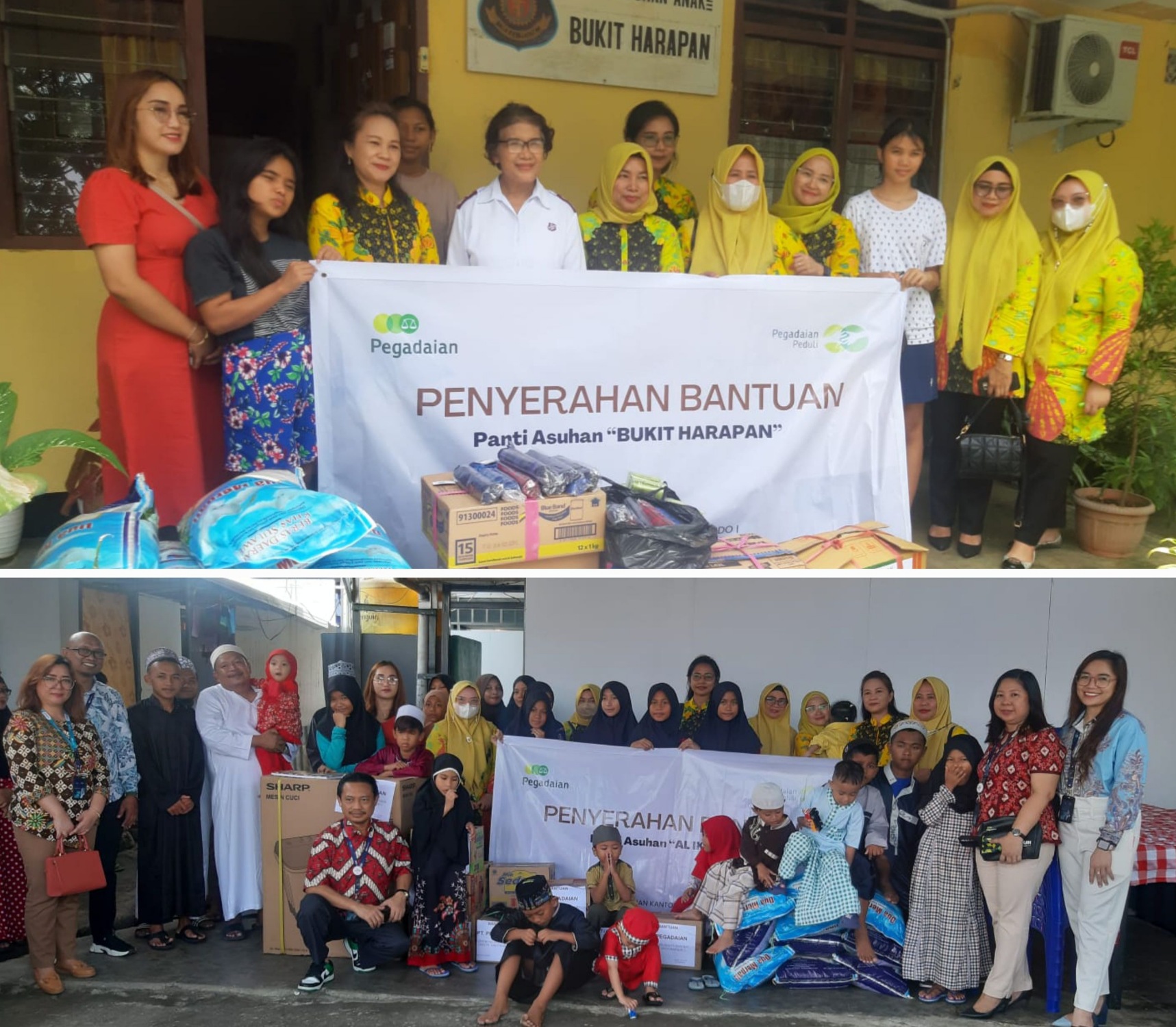 Mengetuk Pintu Langit, Pegadaian Area Manado 1 dan IIKP Berbagi dengan Anak Yatim Piatu