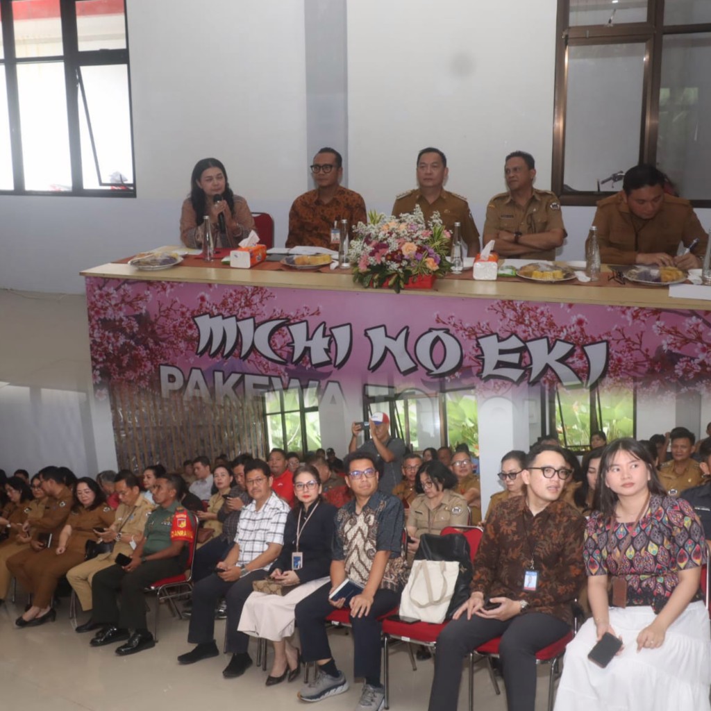 Wali Kota Tomohon Pimpin Rapat Panitia TIFF 2025 di Michi No Eki Pakewa