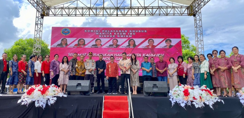Hadiri Kegiatan W/KI GMIBM, Wagub Kandouw Pesan Pelihara Terus Perdamaian