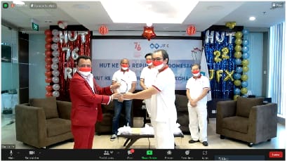 Volume Transaksi Tembus Melewati 5 Juta Lot  JFX Beri Apresiasi Kepada Anggota Bursa
