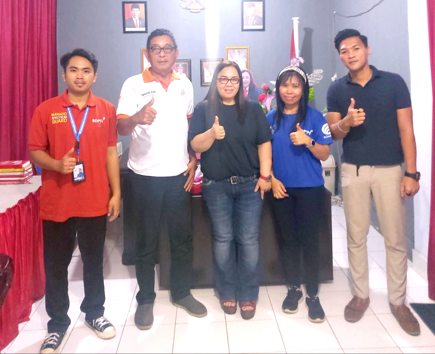 Koordinasi Peralihan TV Analog ke Digital, Tim Balmon Sulut Sambangi Diskominfo Minahasa