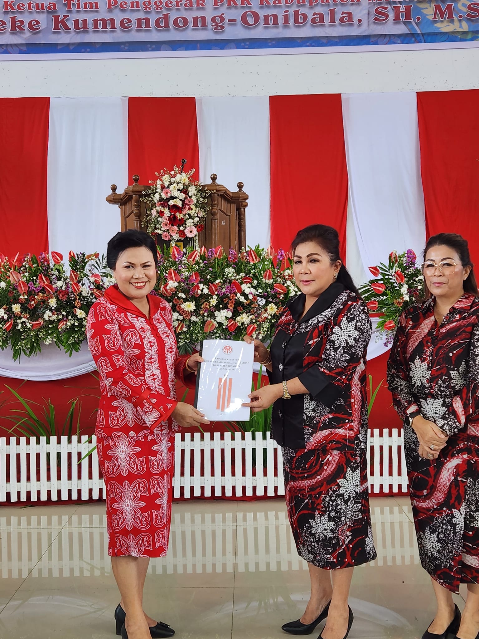 Djeneke Onibala Jabat Ketua TP PKK Minahasa
