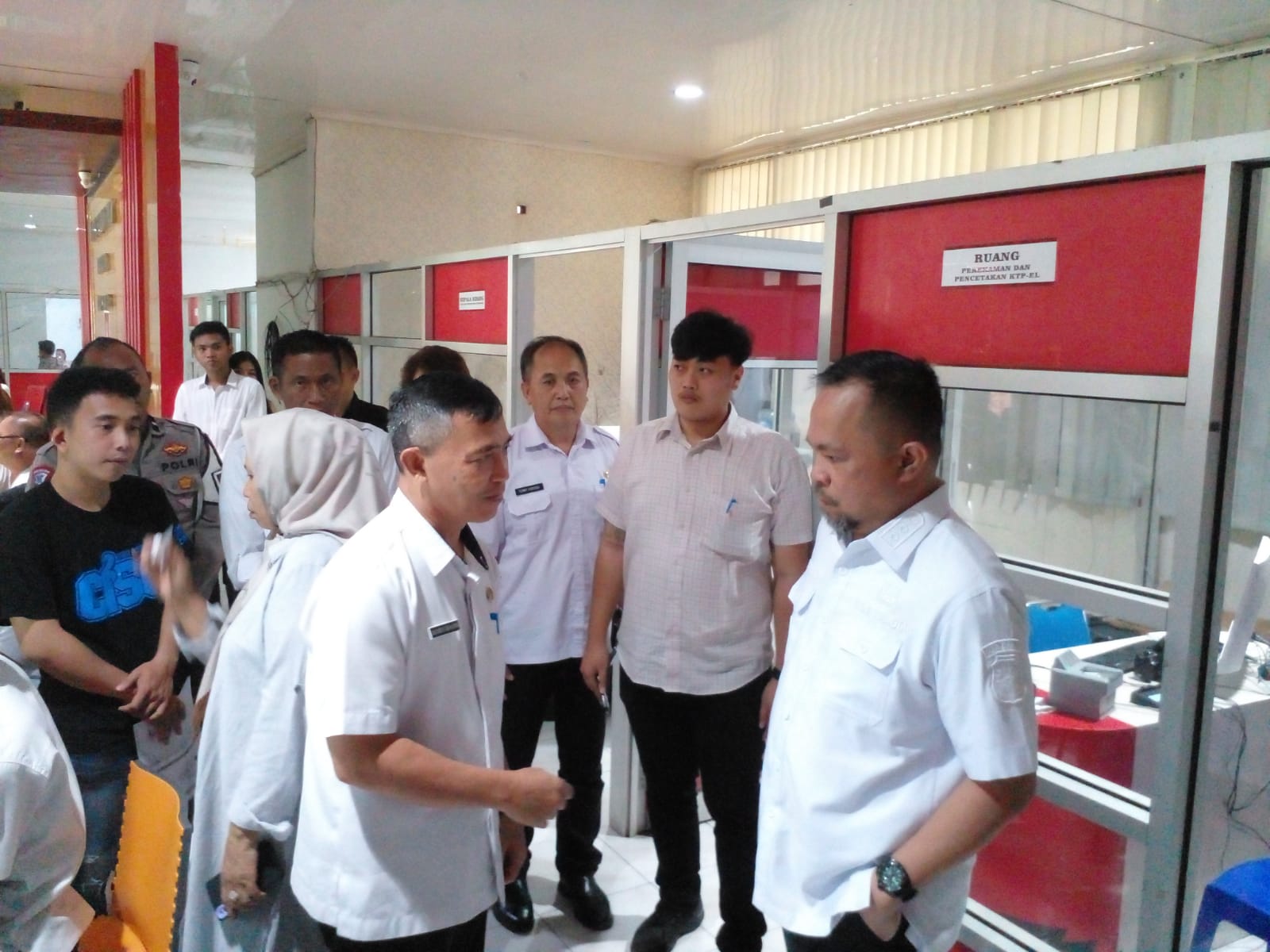 Wawali Sidak Discapilduk, Pantau Pelayanan Pasca Libur