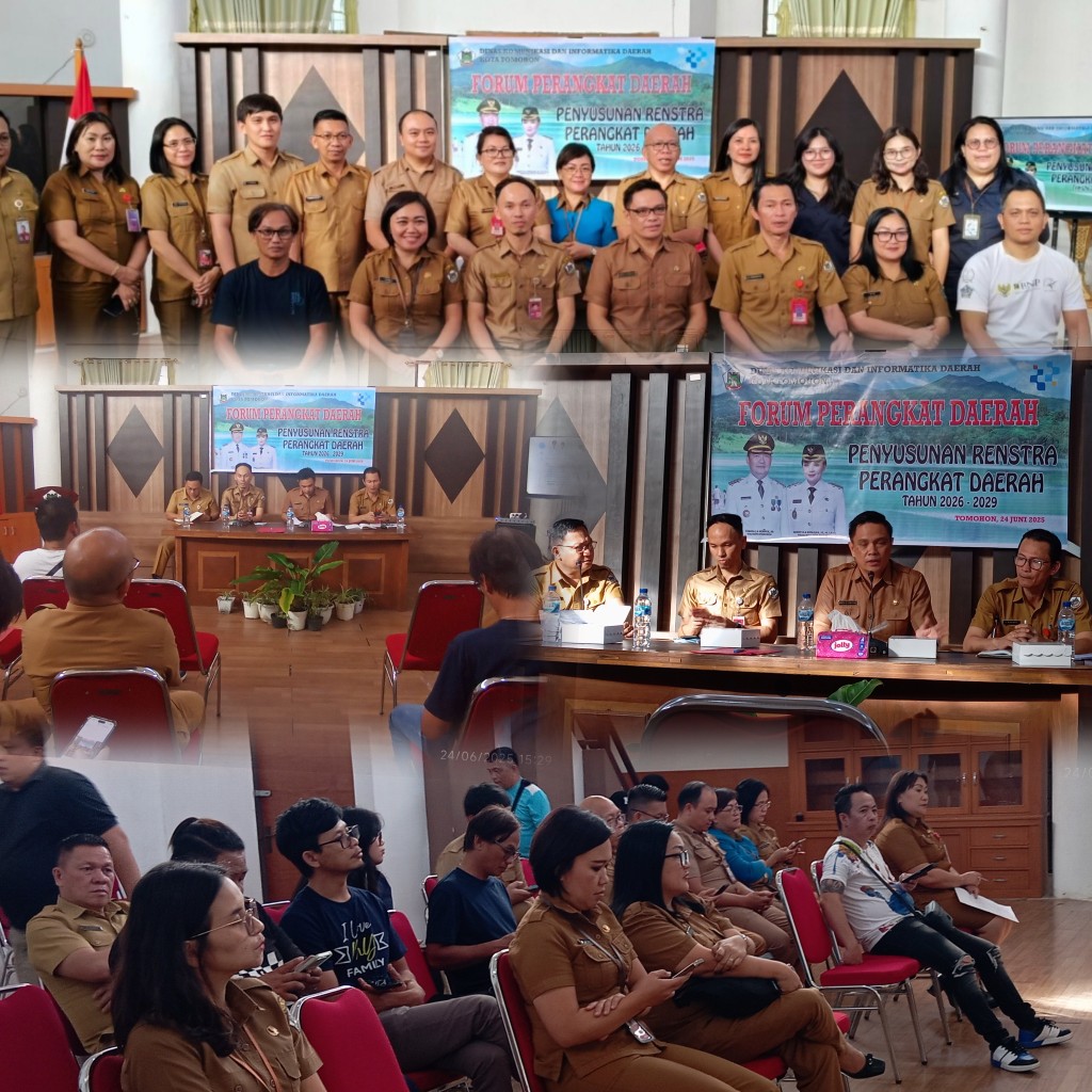 Dinas Kominfo Kota Tomohon Gelar Forum Perangkat Daerah untuk Penyusunan Renstra 2026–2029