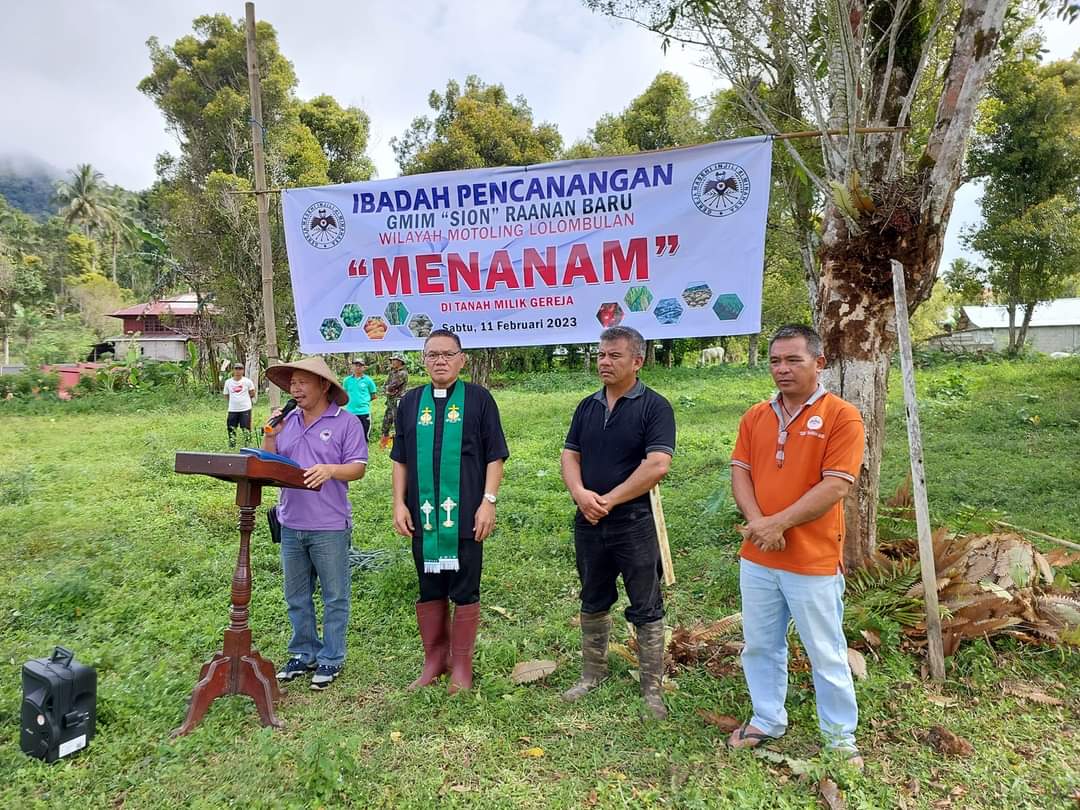 Dukung Program Sinode GMIM, Ini yang Dilakukan Jemaat Sion Raanan Baru