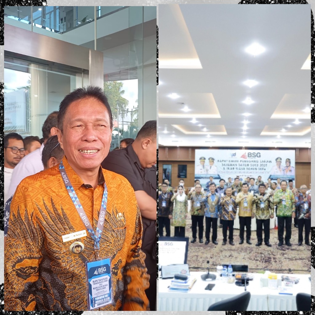 Ikut RUPS BSG Tahunan, Bupati Wongkar : Tingkatkan Layanan Serta Dukung Sektor Usaha Produktif
