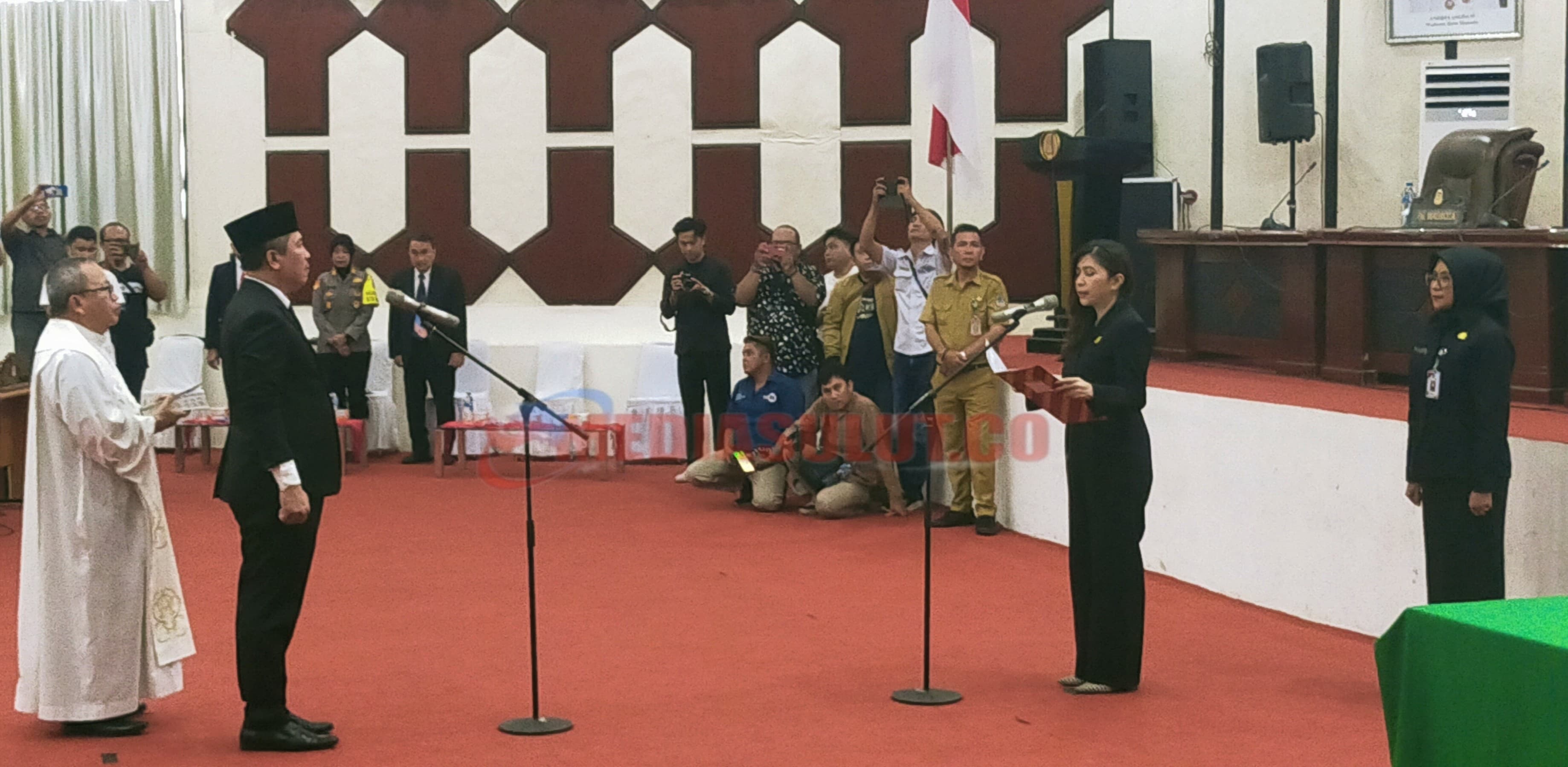 Kloer Lantik Dumais Resmi Legislator Manado, Fraksi Gerindra Lengkap 