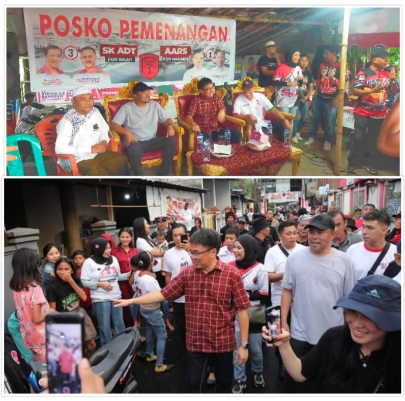AARS Gaungkan Vini-Vidi-Vici di Momen Peresmian Posko Relawan di Ketang Baru