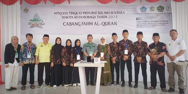  Juara I Tingkat Provinsi, Kafilah Fahmil Quran Kotamobagu Bakal Wakili Sulut ke MTQ Nasional
