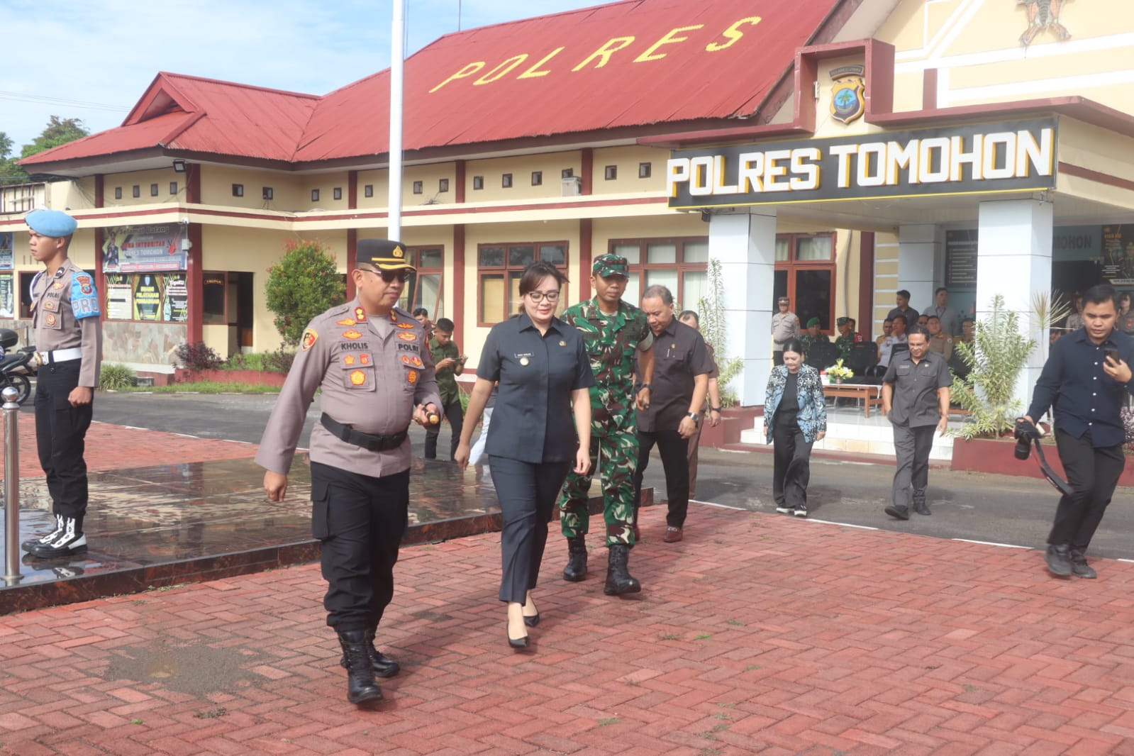 Wawali Sendy Hadiri Apel Gelar Pasukan Pengamanan TIFF 2025