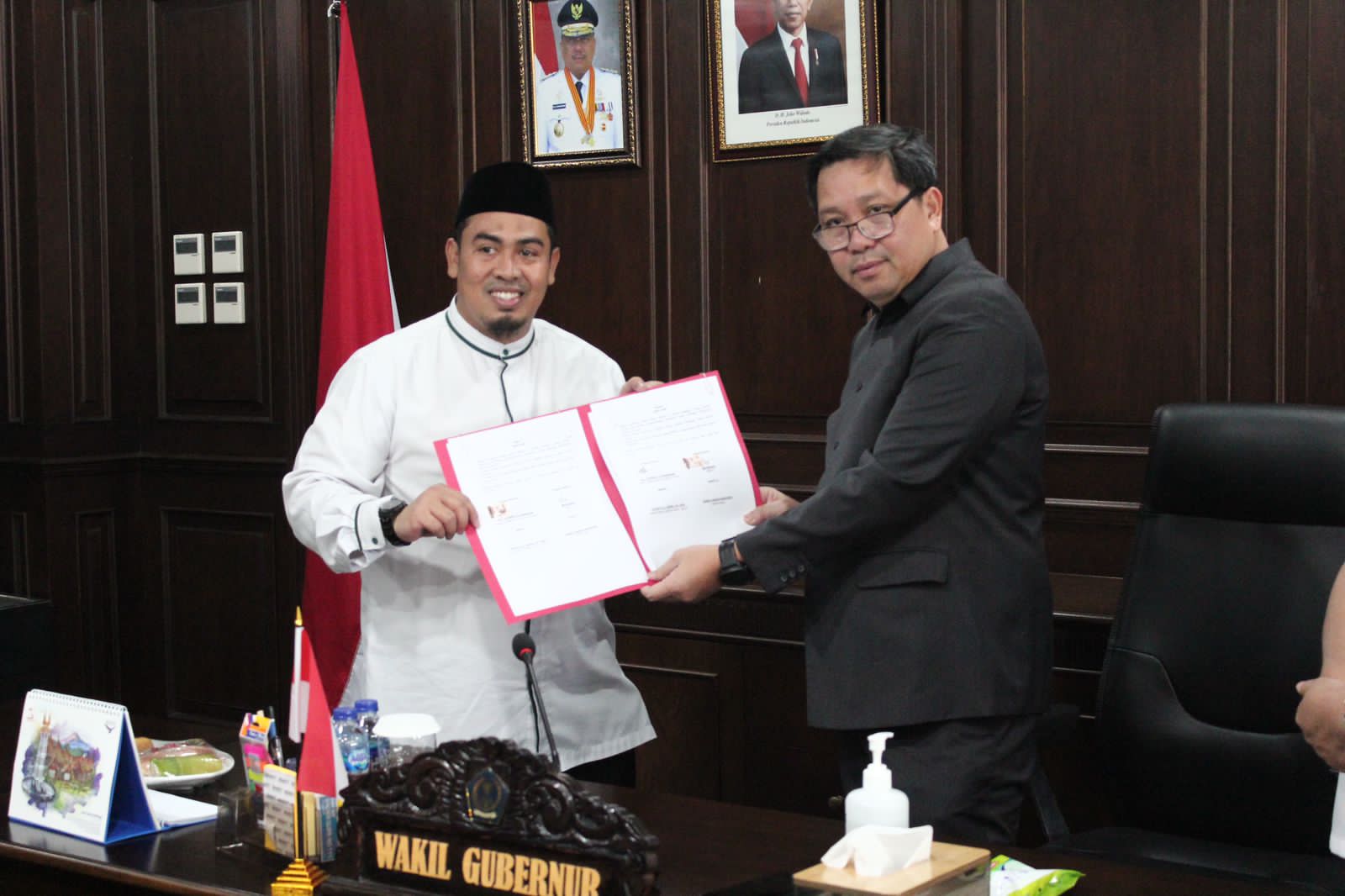 Wagub Kandouw Realisasikan Janji Pemprov Sulut Soal Bantuan Keagamaan