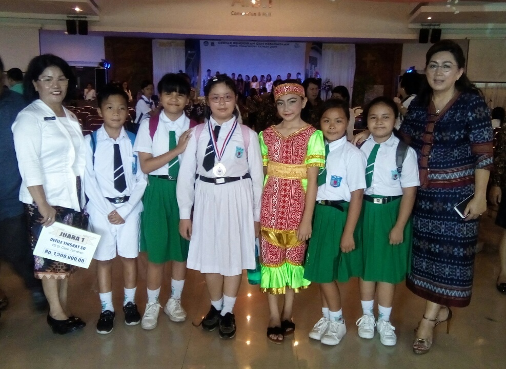 Hardiknas 2019, SD Santa Clara Banjir Prestasi