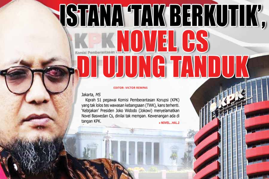 ISTANA ‘TAK BERKUTIK’,  NOVEL CS DI UJUNG TANDUK