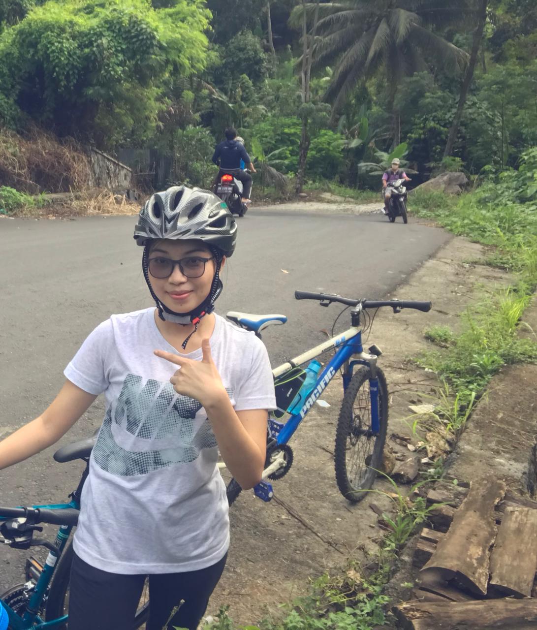 Nikita Kalia: Jaga Kebugaran dengan Bersepeda