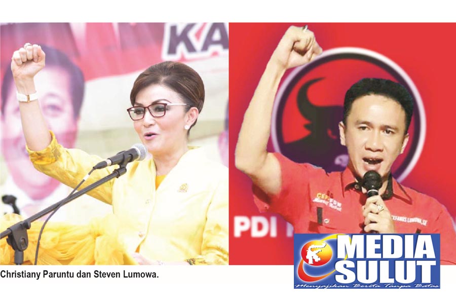 Pertarungan Golkar vs PDIP Minsel Kans Sengit 