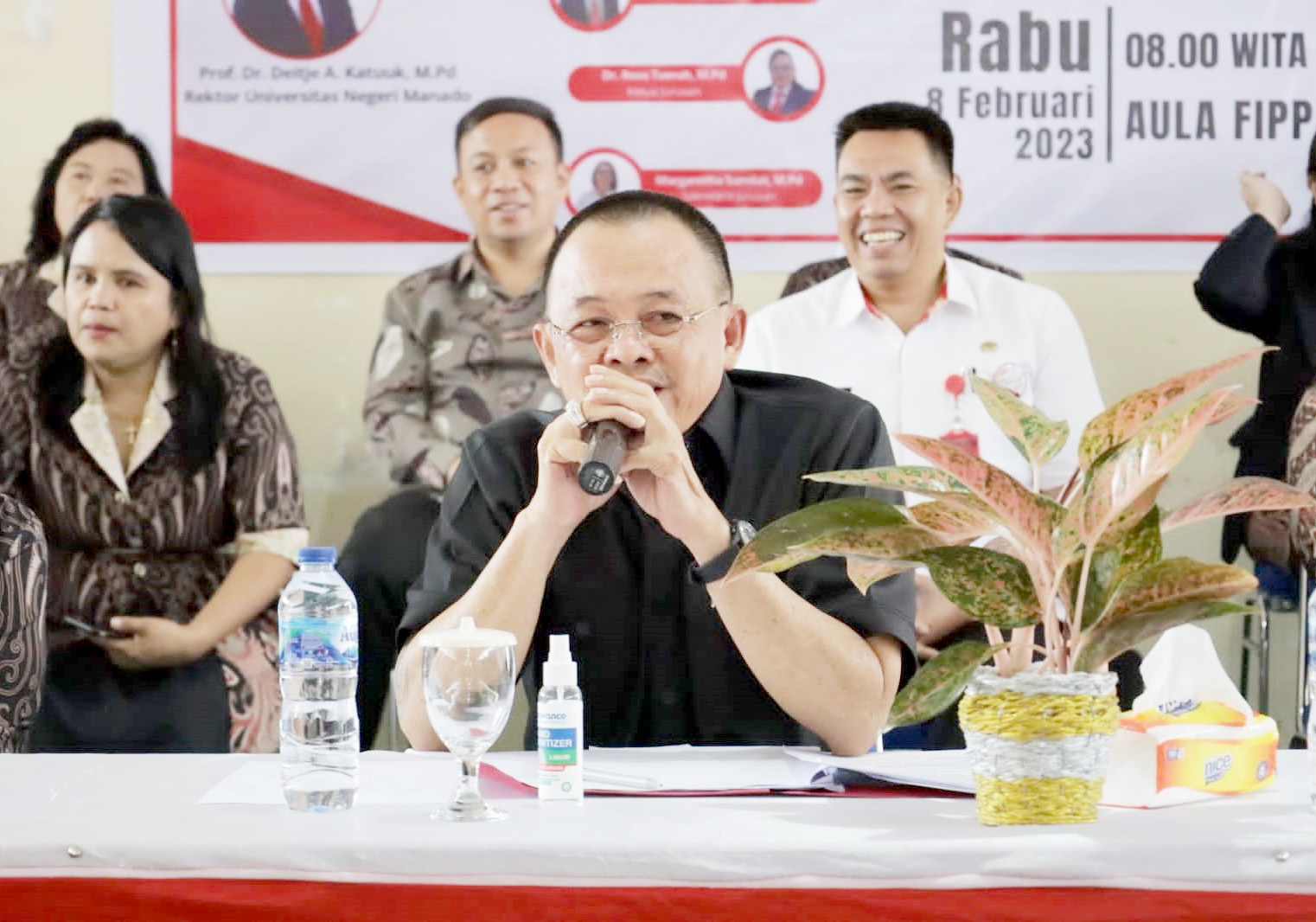 WL Ajari Mahasiswa FIPP Unima Kunci Sukses Berusaha