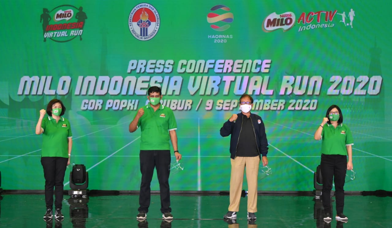 Tunjukkan Semangat Aktifmu Melalui MILO Indonesia Virtual Run