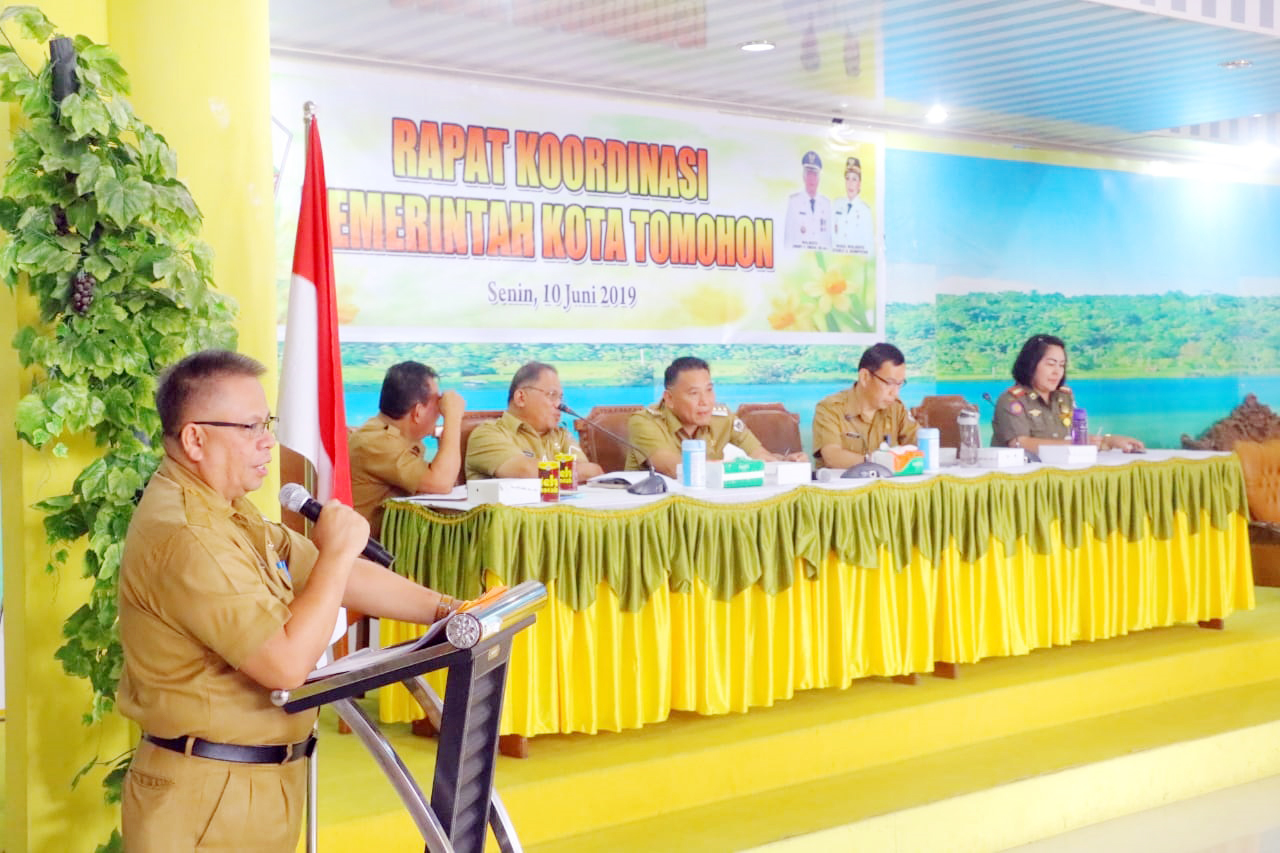 Rakor Pemkot, Kepala SKPD �Melapor�