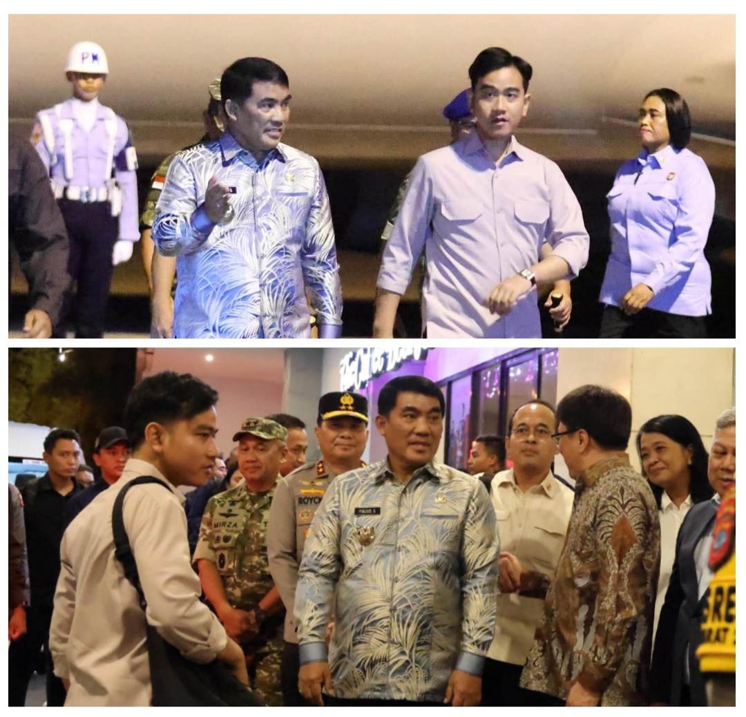 Wapres Gibran Kunjungi Sulut Disambut Gubernur Yulius, Pasar di Manado Bakal Disambangi 