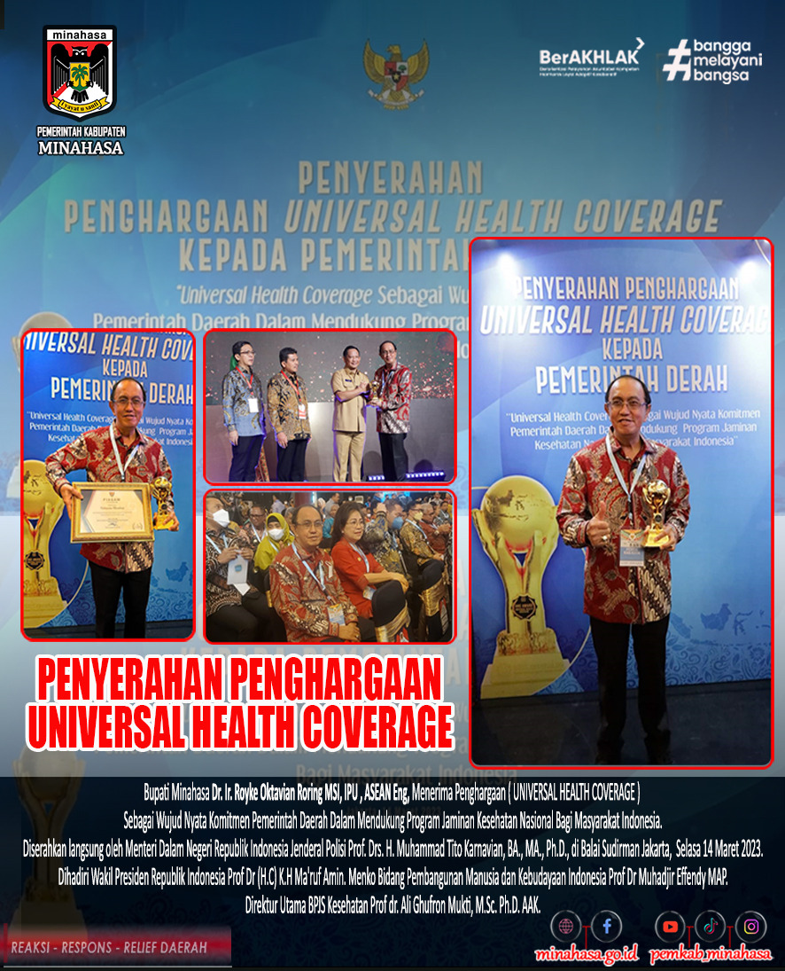 Bupati ROR Terima Penghargaan dari BPJS Kesehatan