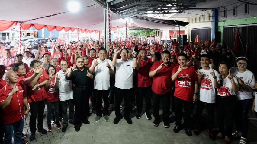 Tandayu Ketua Tim Pemenangan FDW - TK, Pondaag Sekretaris dan Karuh Bendahara