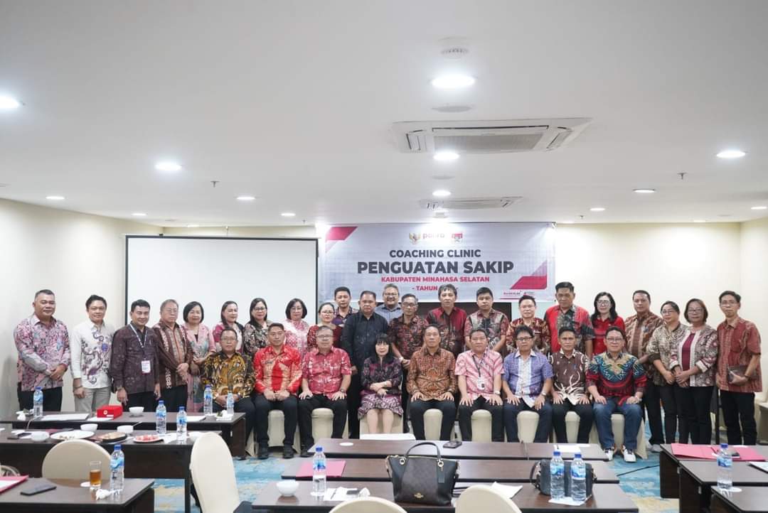 Tingkatkan Kualitas Pelayanan  Publik, Pemkab Minsel Gelar  Coaching Clinic Penguatan SAKIP