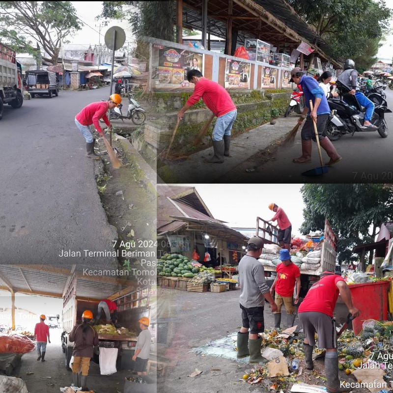 PD Pasar Sambut TIFF dengan Gelar Aksi Bersih-Bersih