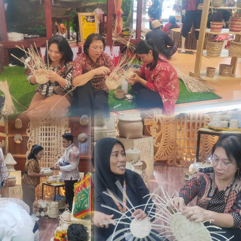 Pameran Kerajinan Nusantara 2024: Upaya Melestarikan Warisan Budaya oleh Perajin Muda