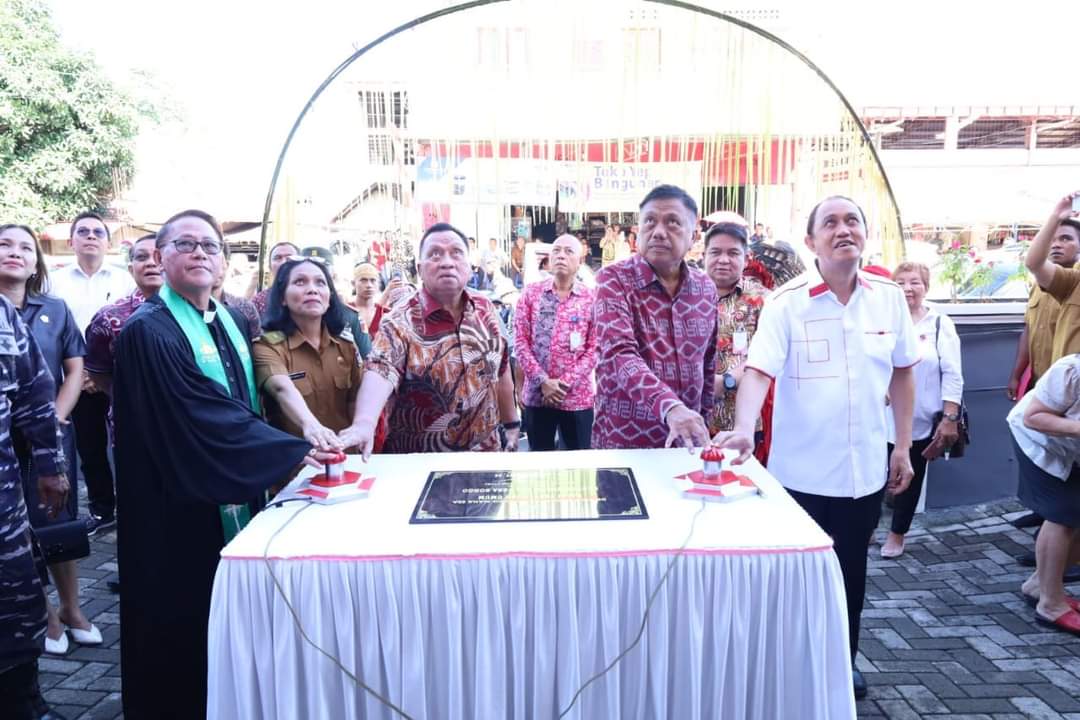 ROR-RD Dampingi OD Resmikan BPU dan Kantor Kumtua Borgo