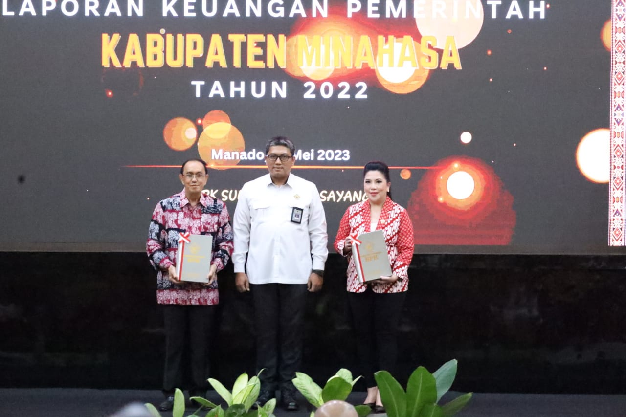 ROR RD Bawa Minahasa Raih Opini WTP Ke-9 Kali dari BPK