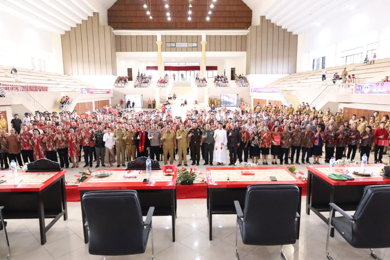 45 Plt Kumtua Terima SK, ROR-RD Minta Taati Aturan, Komitmen dan Loyal