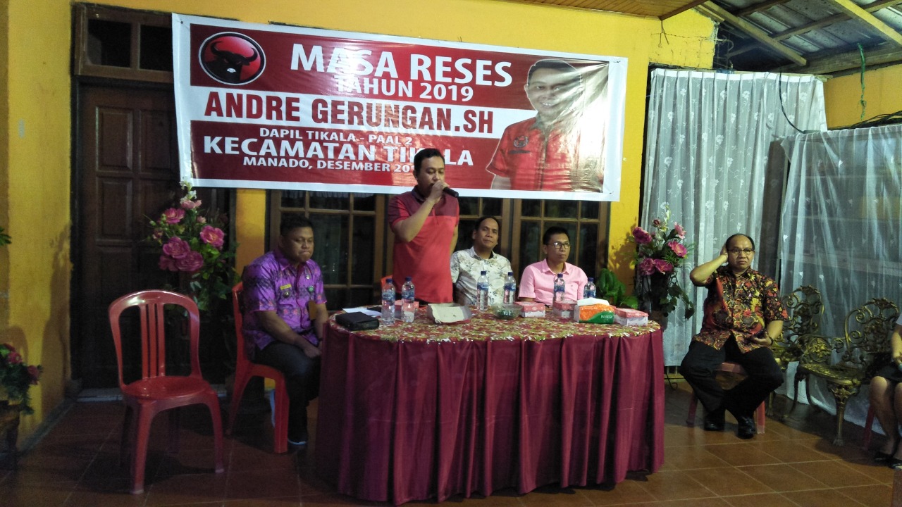 Reses di Kelurahan Taas, Andre Gerungan Siap Perjuangkan Aspirasi Konstituen