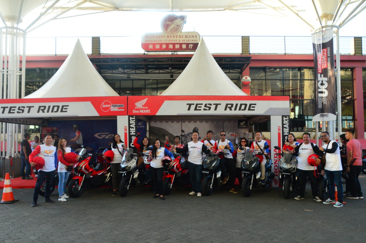 Skutik Casual Fashionable Honda Genio dan Penjelajah Jalanan ADV150 Hadir di Manado