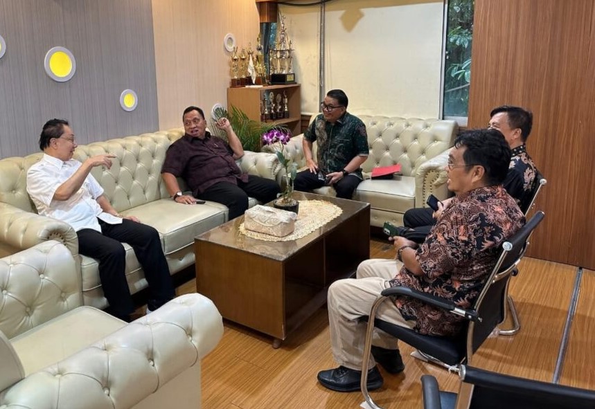 Kunjungi Kantor Bapanas, Bupati RD Seriusi Penguatan Ketahanan Pangan Daerah Jelang Nataru