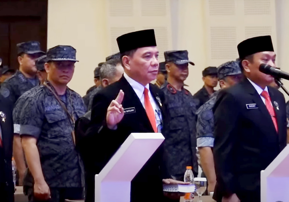 Pitra Andrias Ratulangi Resmi Nakhodai BNNP Sulut