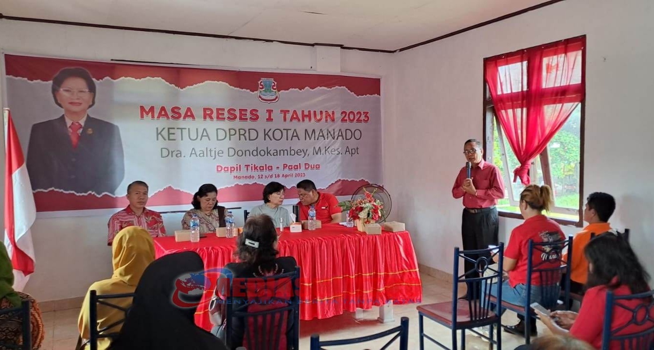 Ketua DPRD Manado Gelar Reses di Paal IV, Dorong Warga Dukung Program Pemkot