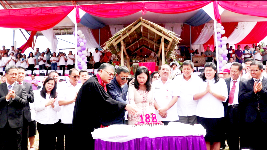Pelsus Banjiri HUT PI-PK ke-188 GMIM