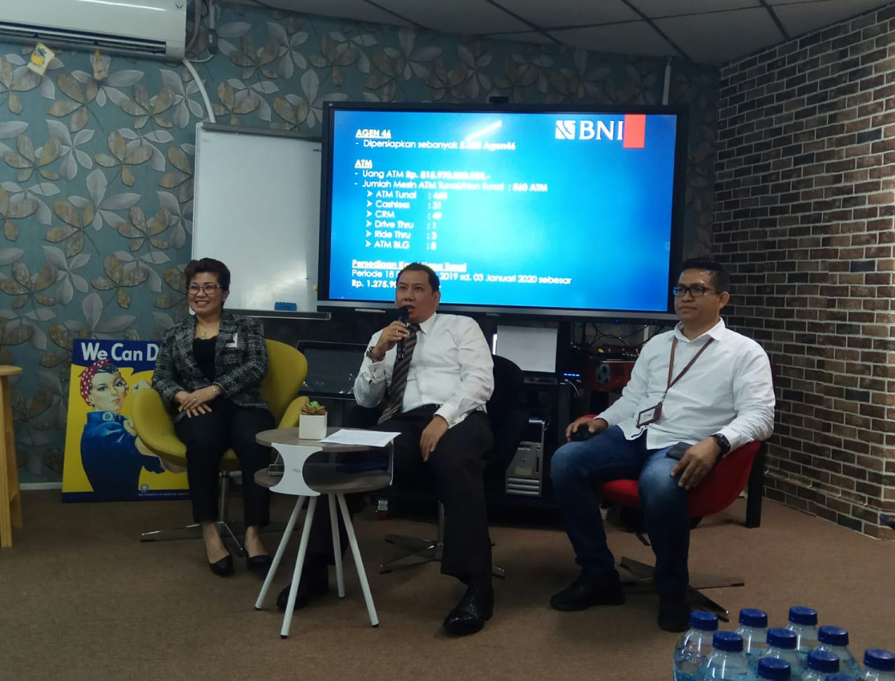 BNI Wilayah Manado Siagakan 5.000 Agen Laku Pandai Hadapi Libur Natal 2019 dan Tahun Baru 2020