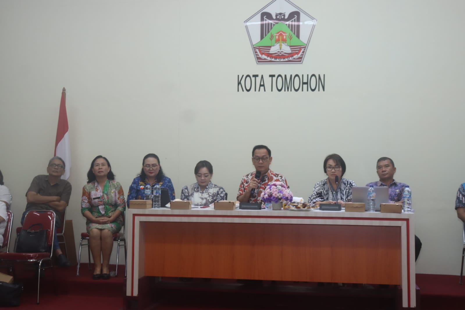 Wali Kota Tomohon Hadiri Penilaian Wawancara dan Verifikasi Apresiasi Rumah DataKu Tahun 2026 Secara Virtual