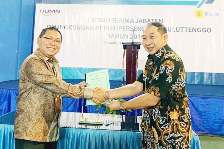 Weku Cs Dilantik, Cristyono Tuntut Kerja Keras dan Pelayanan Optimal
