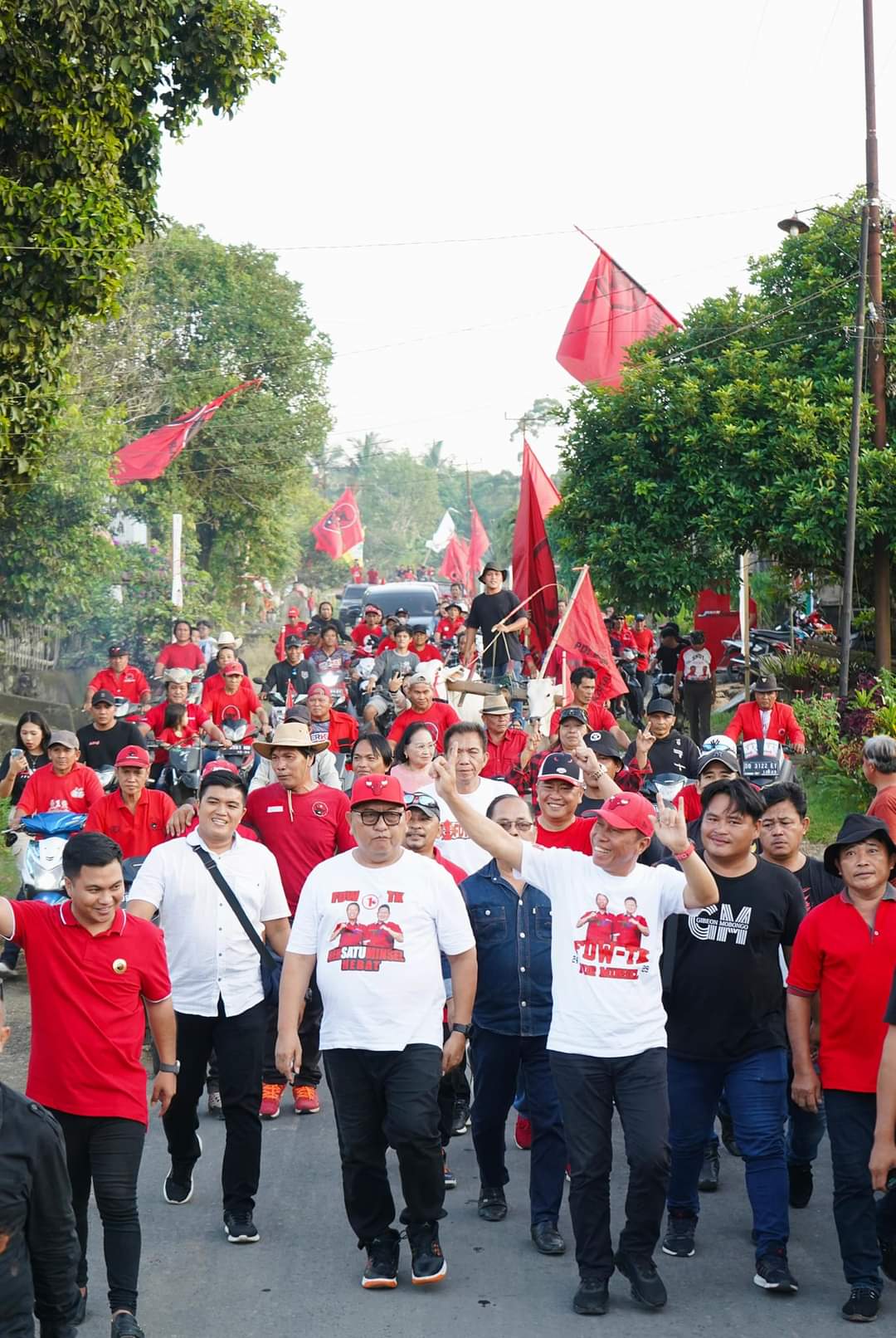 FDW - TK Konsolidasi di Motoling Barat, Bakar Semangat Kader dan Pendukung Menangkan Pilkada Minsel