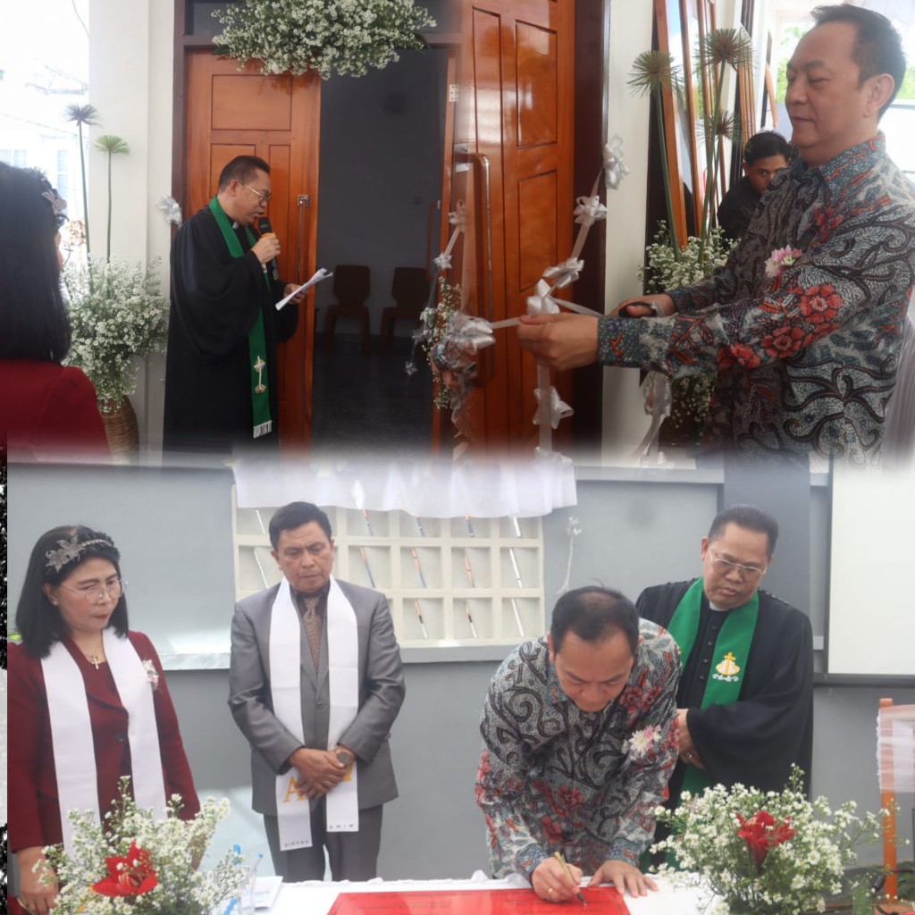 Wali Kota Caroll Hadiri Ibadah Peresmian Pastori dan Penerimaan Pendeta di Jemaat GMIM Efrata Kamasi