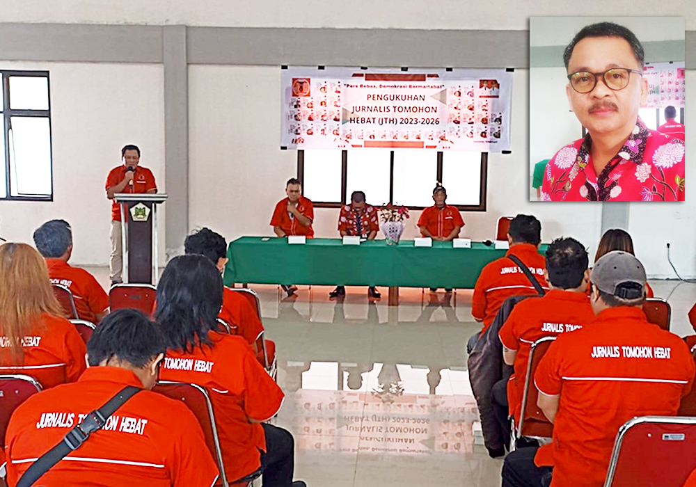 Walikota Caroll Ajak Pers Profesional, JTH Dikukuhkan