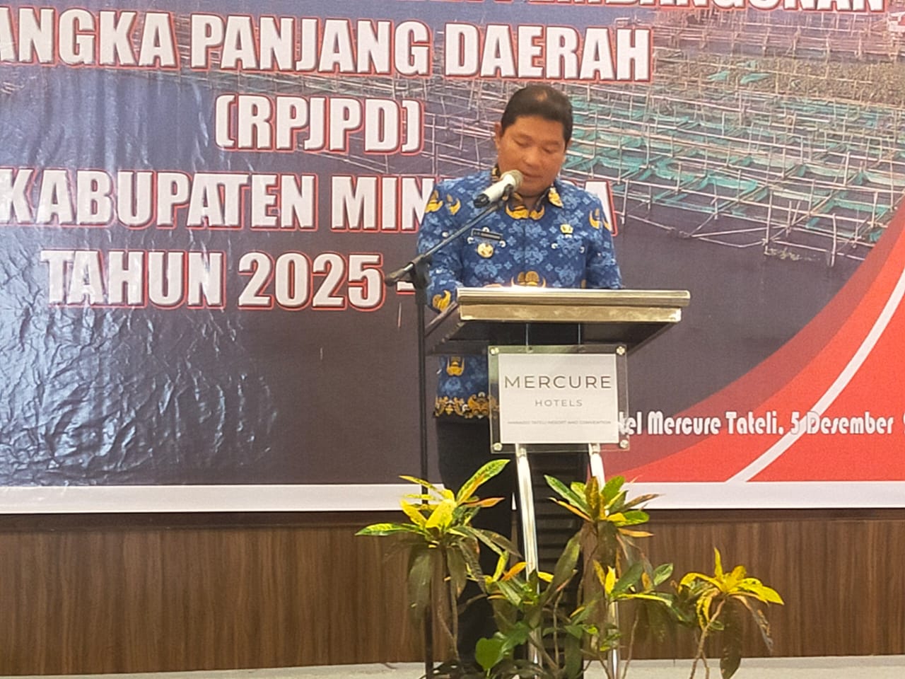 Bahas RPJPD Minahasa 2025-2045, Bupati Kumendong Minta Dukungan Semua Stakeholder