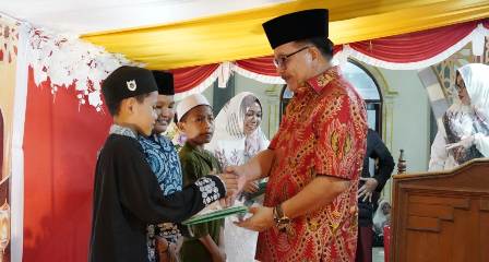 Walikota Bitung Hadiri Perayaan Isra Miraj