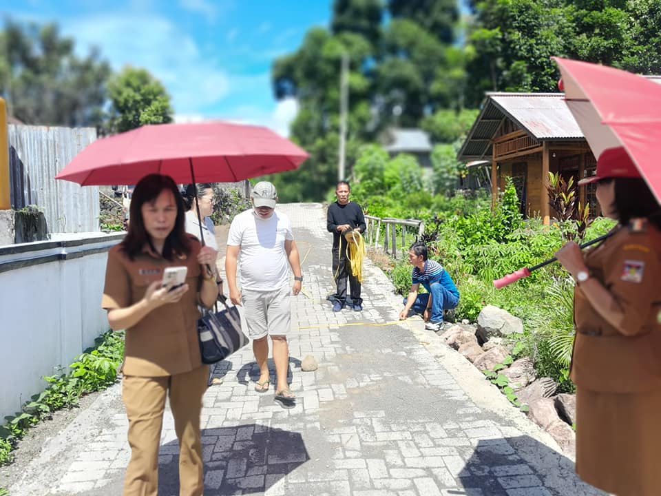 Akses Perkebunan Dibenahi, Pemdes Noongan Bangun Jalan Usaha Tani